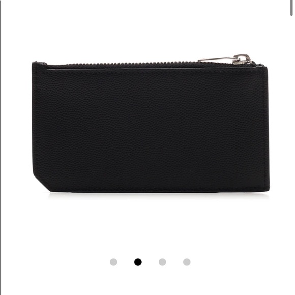 Saint Laurent Zip card holder - Picture 2 of 5